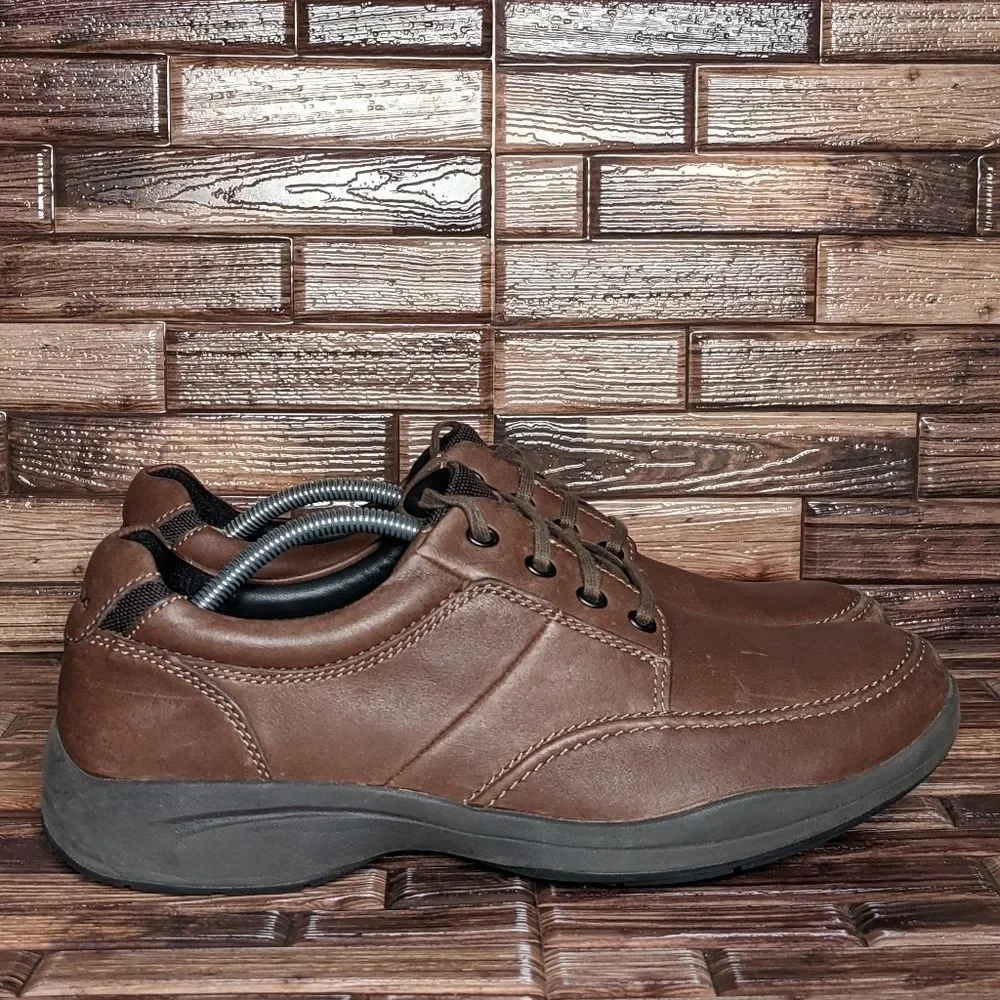 CLARKS LEATHER Wave 2.0 Vibe Leather Shoe - Men's_7